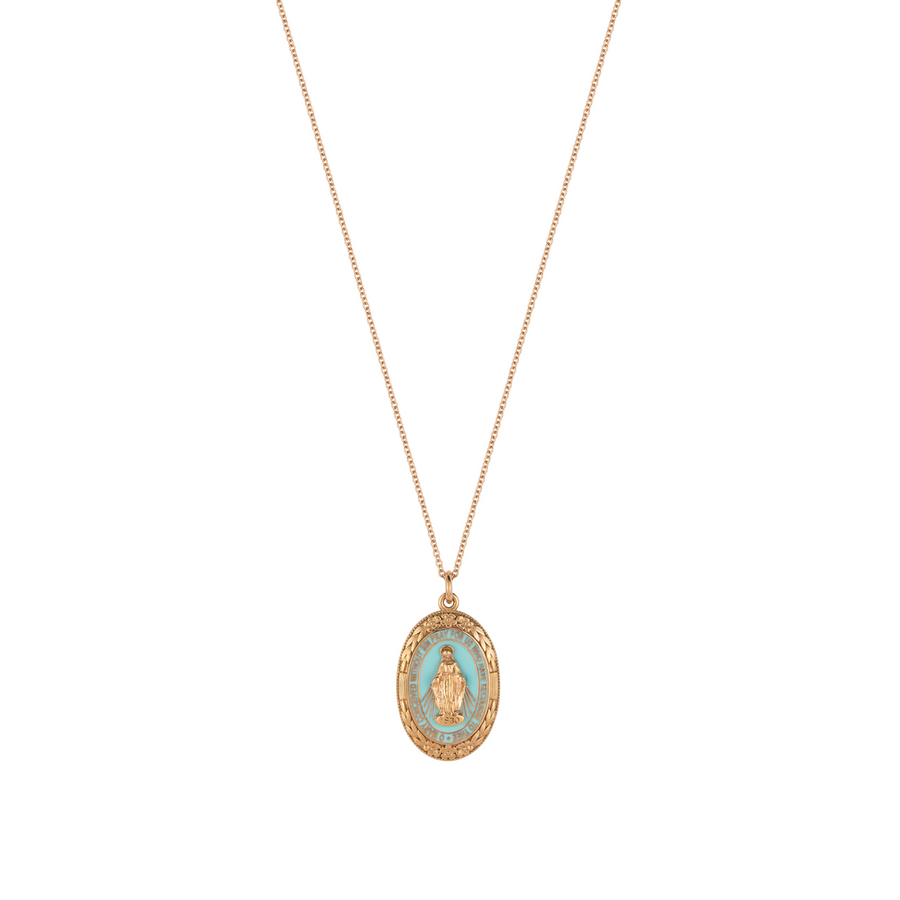 Miraculous Medal in Rose Gold