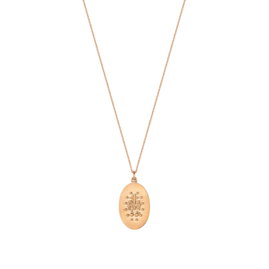 Miraculous medal 2025 rose gold